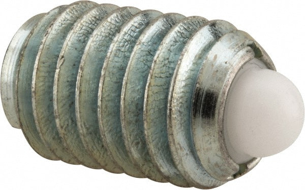 Vlier NM60N Threaded Spring Plunger 1/2-13, 3/4" Thread Length, 0.248" Dia, 0.151" Projection