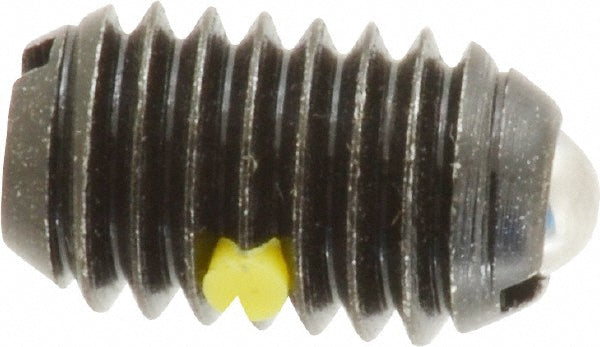 Vlier B58N Threaded Ball Plunger 3/8-16, 0.188" Ball Dia, 5/8" Body Length, 0.048" Max Ball Reach