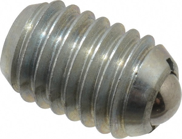 Vlier BL60 Threaded Ball Plunger 1/2-13, 0.281" Ball Dia, 3/4" Body Length, 0.072" Max Ball Reach