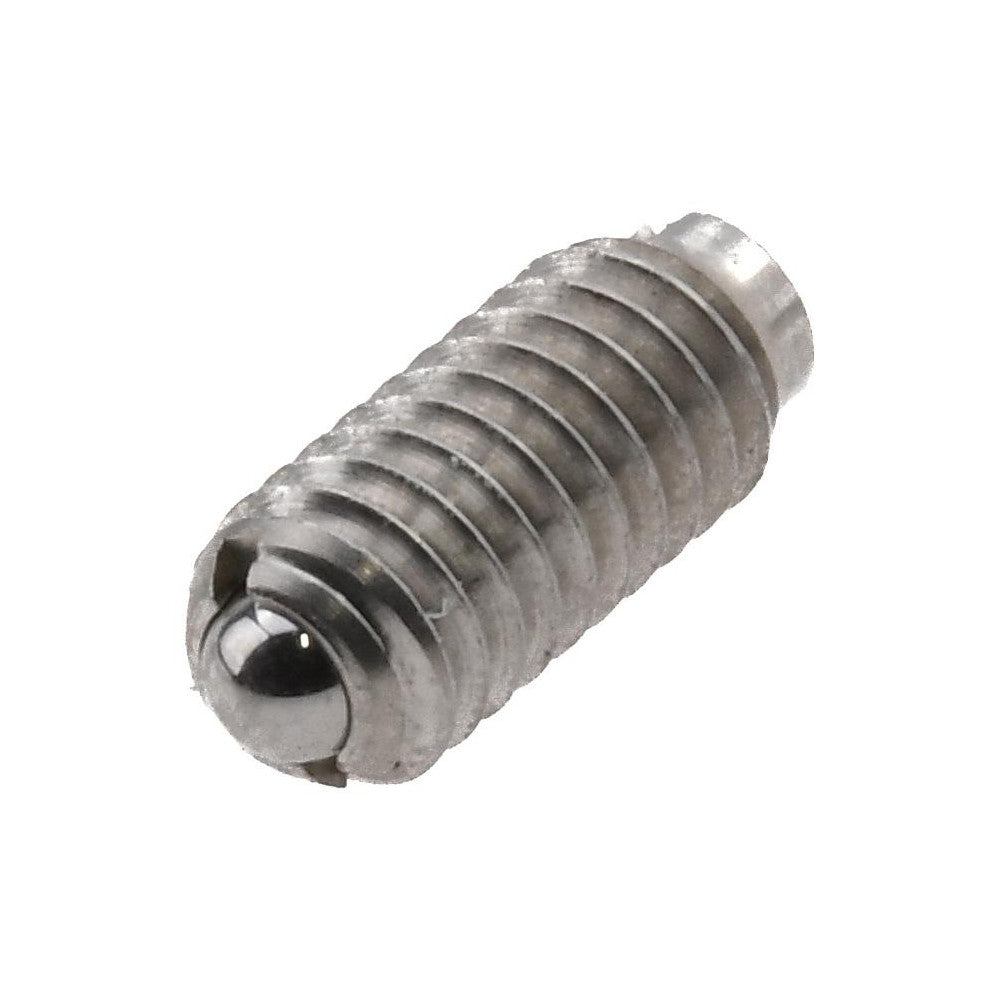 Vlier SSB48 Threaded Ball Plunger 6-40, 0.078" Ball Dia, 0.312" Body Length, 0.023" Max Ball Reach