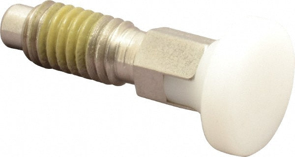 Vlier SPRTL375P 3/8-16, 1/4" Max Plunger Diam, 0.25 Lb Init to 2 Lb Final End Force, Locking Knob Handle Plunger