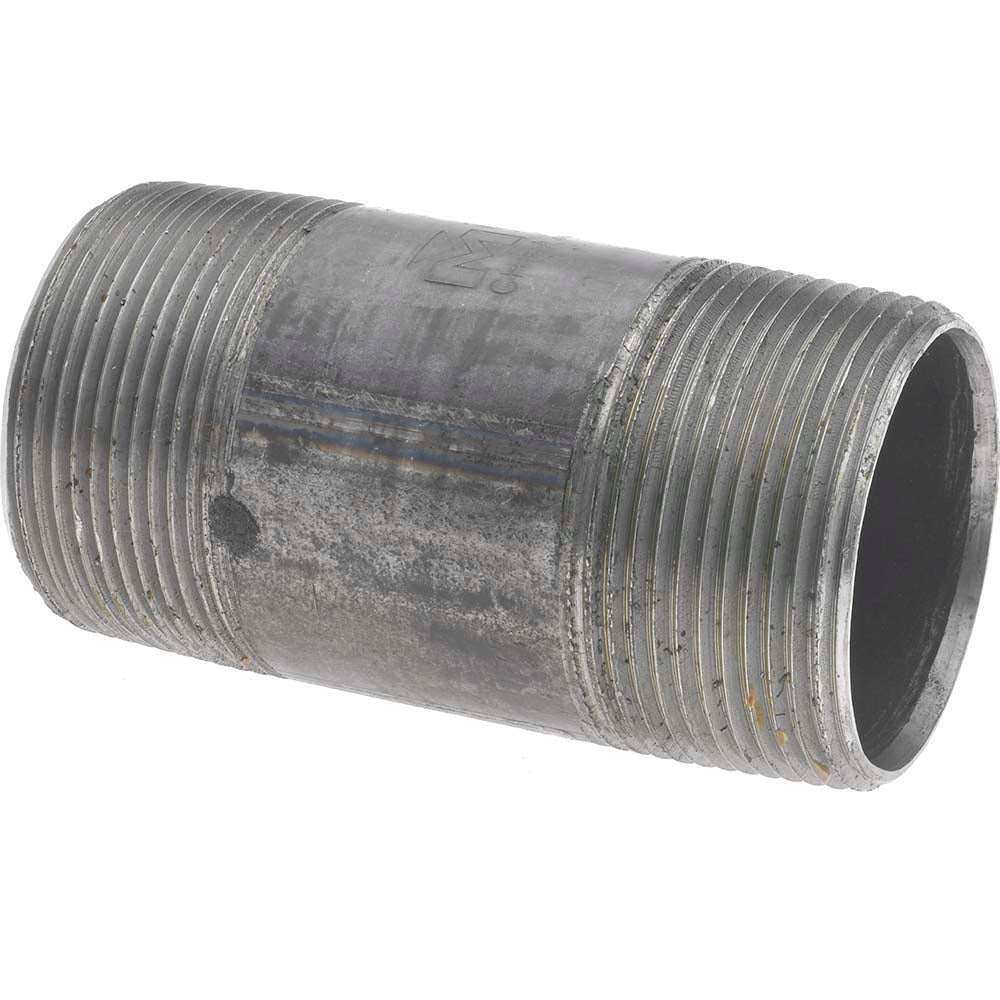 B&K Mueller 587-035HC Black Pipe Nipple 1-1/2" Dia x 3-1/2" Long, Schedule 40