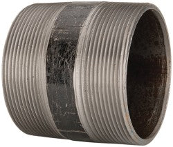 B&K Mueller 591-040BC Black Pipe Nipple 4" Dia x 4" Long, Schedule 40