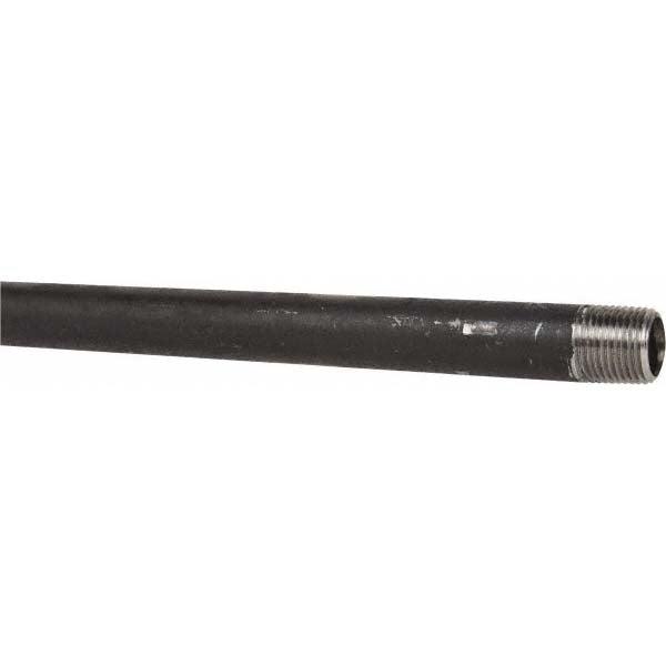 B&K Mueller 583-480HC Black Pipe Nipple 1/2" Dia x 48" Long, Schedule 40