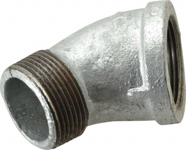 B&K Mueller 510-506HC Malleable Iron Pipe 45 ° Street Elbow 1-1/4" Fitting