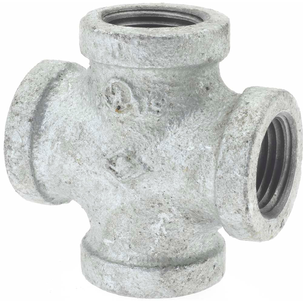 B&K Mueller 511-003HN Malleable Iron Pipe Cross 1/2" Fitting