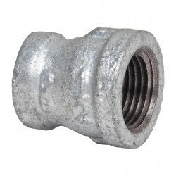 B&K Mueller 511-332HN Malleable Iron Pipe Reducing Coupling 1/2 x 3/8" Fitting