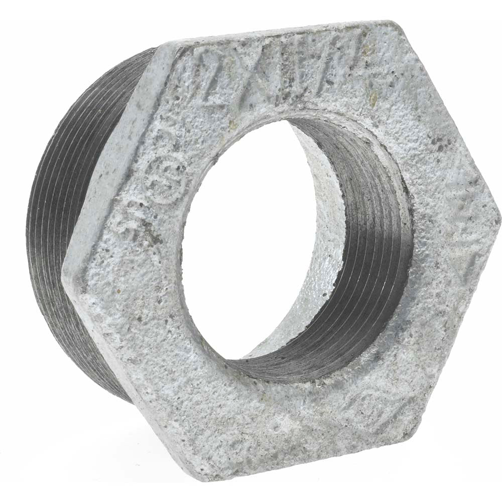 B&K Mueller 511-986HN Malleable Iron Pipe Bushing 2 x 1-1/4" Fitting
