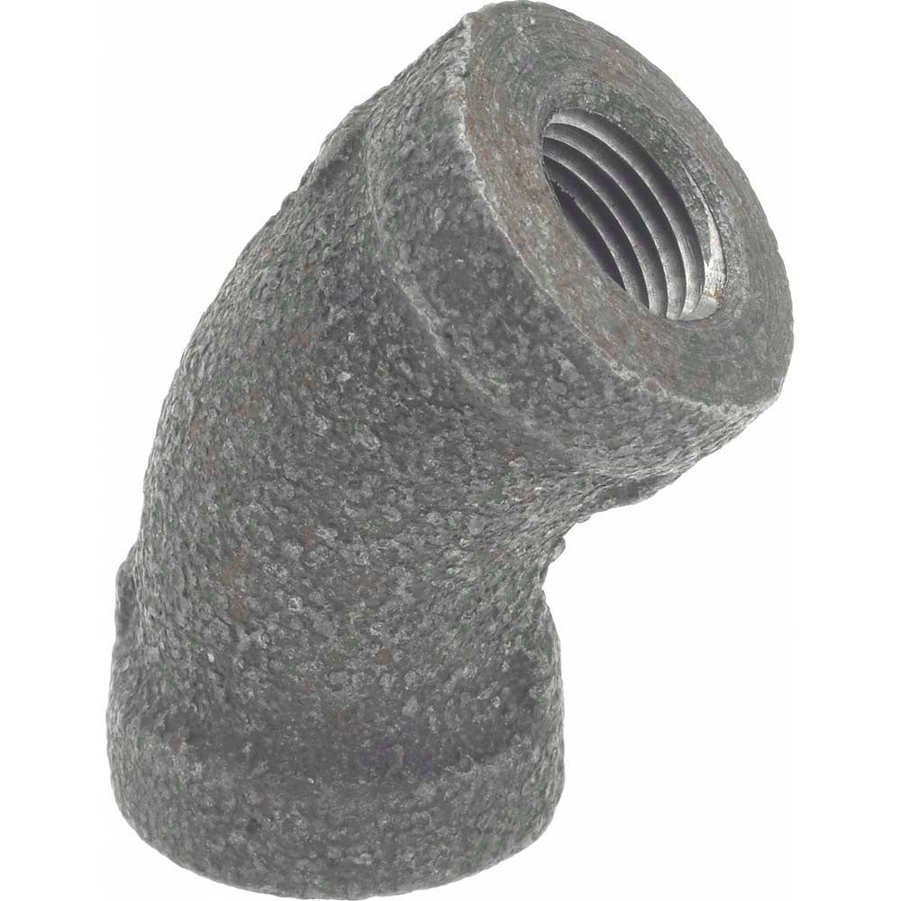 B&K Mueller 520-200HC Black 45 ° Elbow 1/8", Threaded