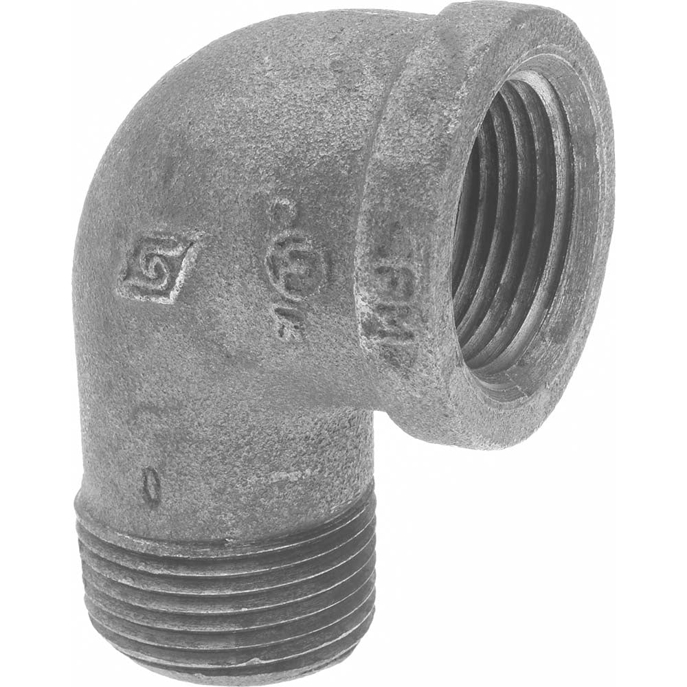 Value Collection B-S9010 Black 90 deg Street Elbow 1", Threaded