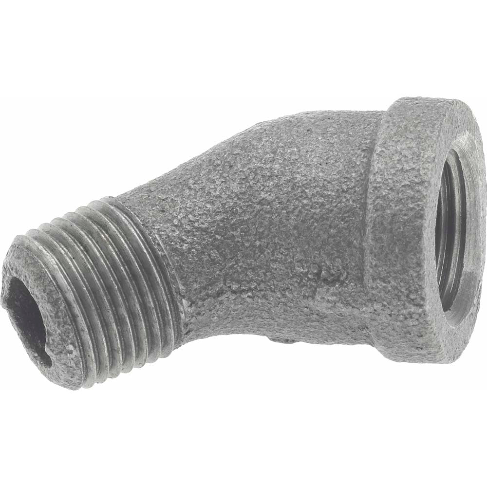 B&K Mueller 520-502HC Black 45 ° Street Elbow 3/8", Threaded