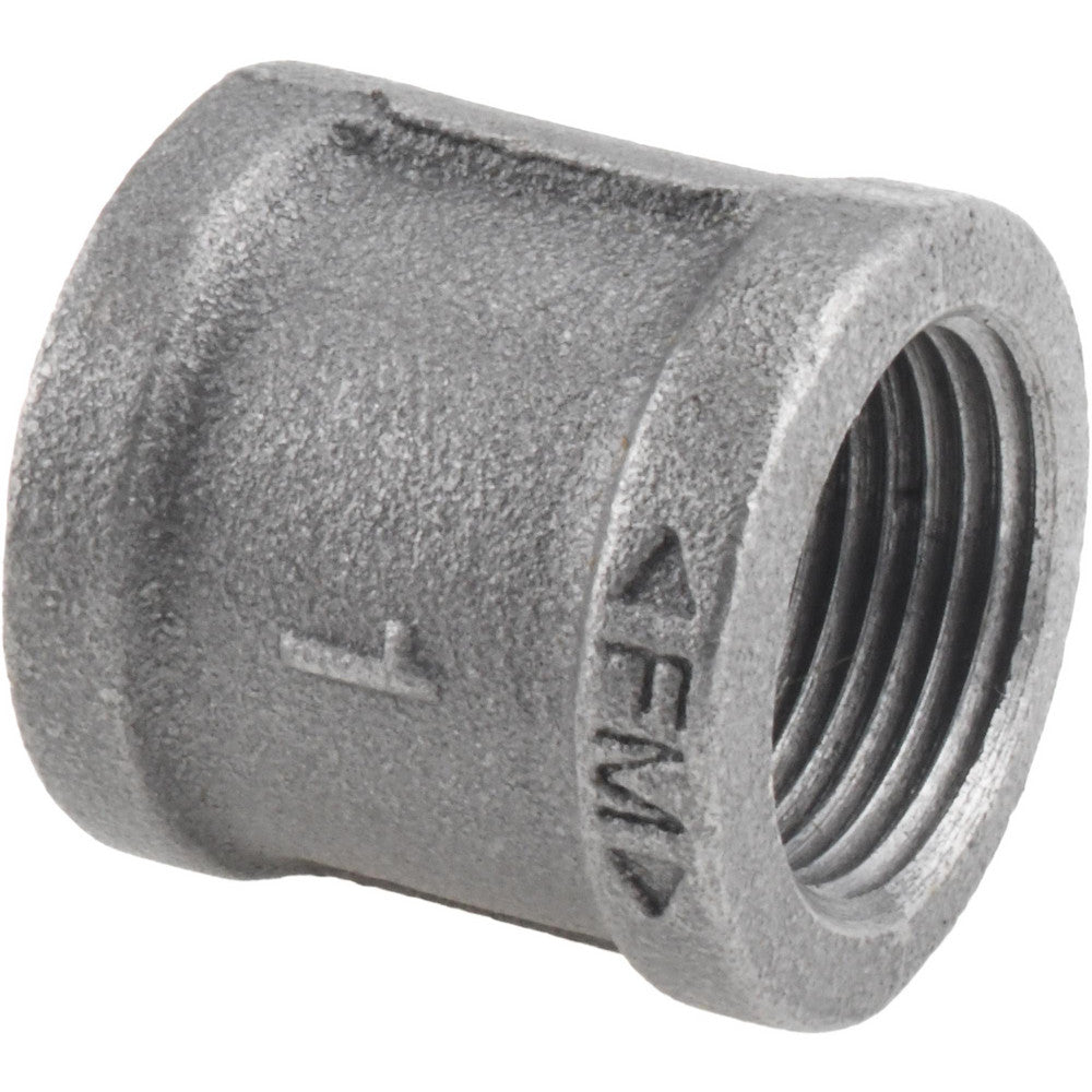 Value Collection B-CPL10 Black Coupling 1", Malleable Iron