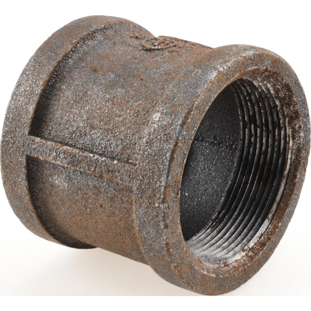 Value Collection B-CPL20 Black Coupling 2", Malleable Iron