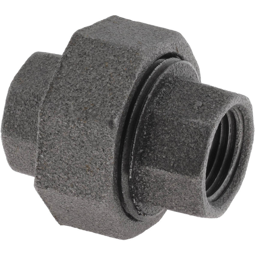 Value Collection B-UNI05 Black Union 1/2", Malleable Iron
