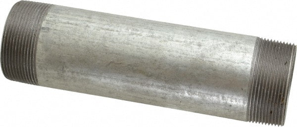 B&K Mueller 568-080HN Galvanized Pipe Nipple 2", 8" Long, Schedule 40, Steel