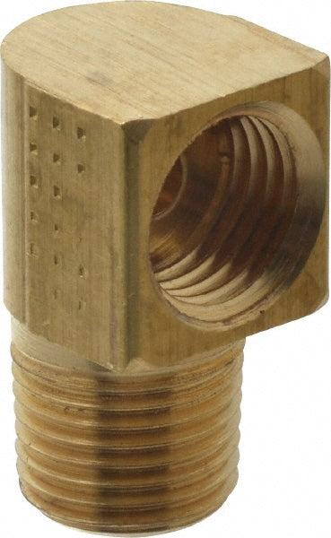 Parker 249IFHD-3-2 Brass Flared Tube Inverted Male Elbow 3/16" Tube OD, 1/8-27 Thread