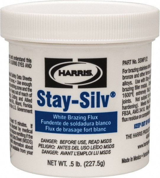 Harris Products SSWF1/2 8 Ounce White Brazing Flux