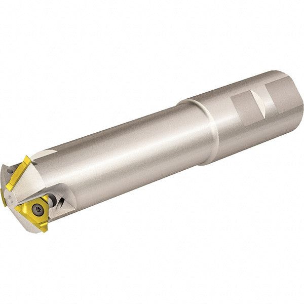 Vargus 073-00064 Indexable Thread Mill 1.44" Cut Dia, 5.7" Max Hole Depth, Internal & External, Solid Carbide