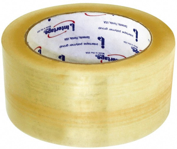 Intertape F4093 Packing Tape 2" Wide, Clear, Rubber Adhesive