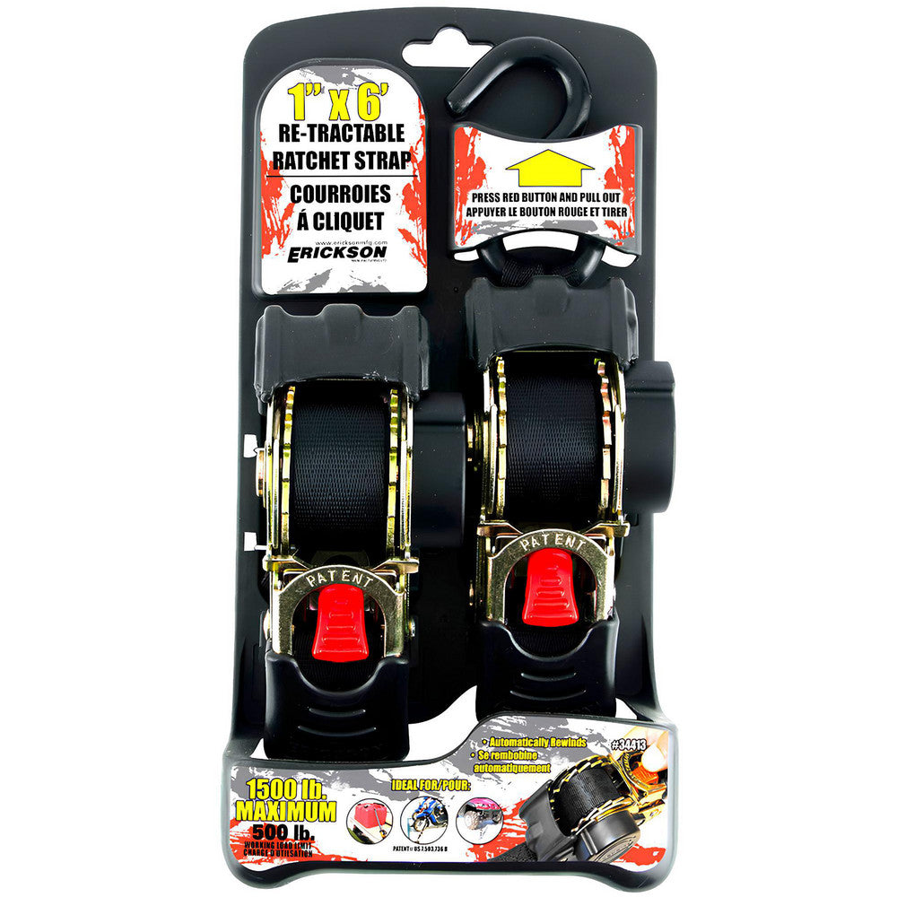 Erickson Manufacturing 34413 Strap Sling 1" Wide, 6' Long, 500 lb Vertical, 1,500 lb Choker