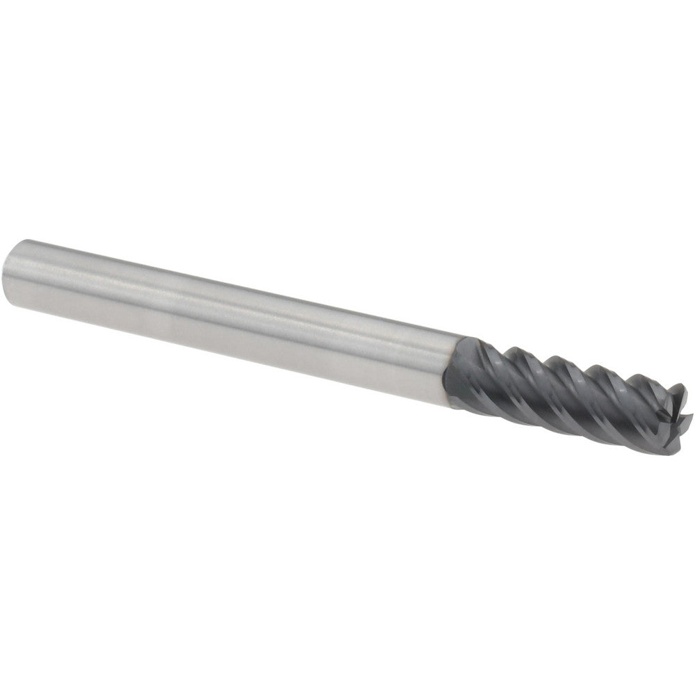 Seco 17006985 Corner Radius End Mill 3/16" Dia, 9/16" LOC, 0.0200" Radius, 5 Flute, Solid Carbide