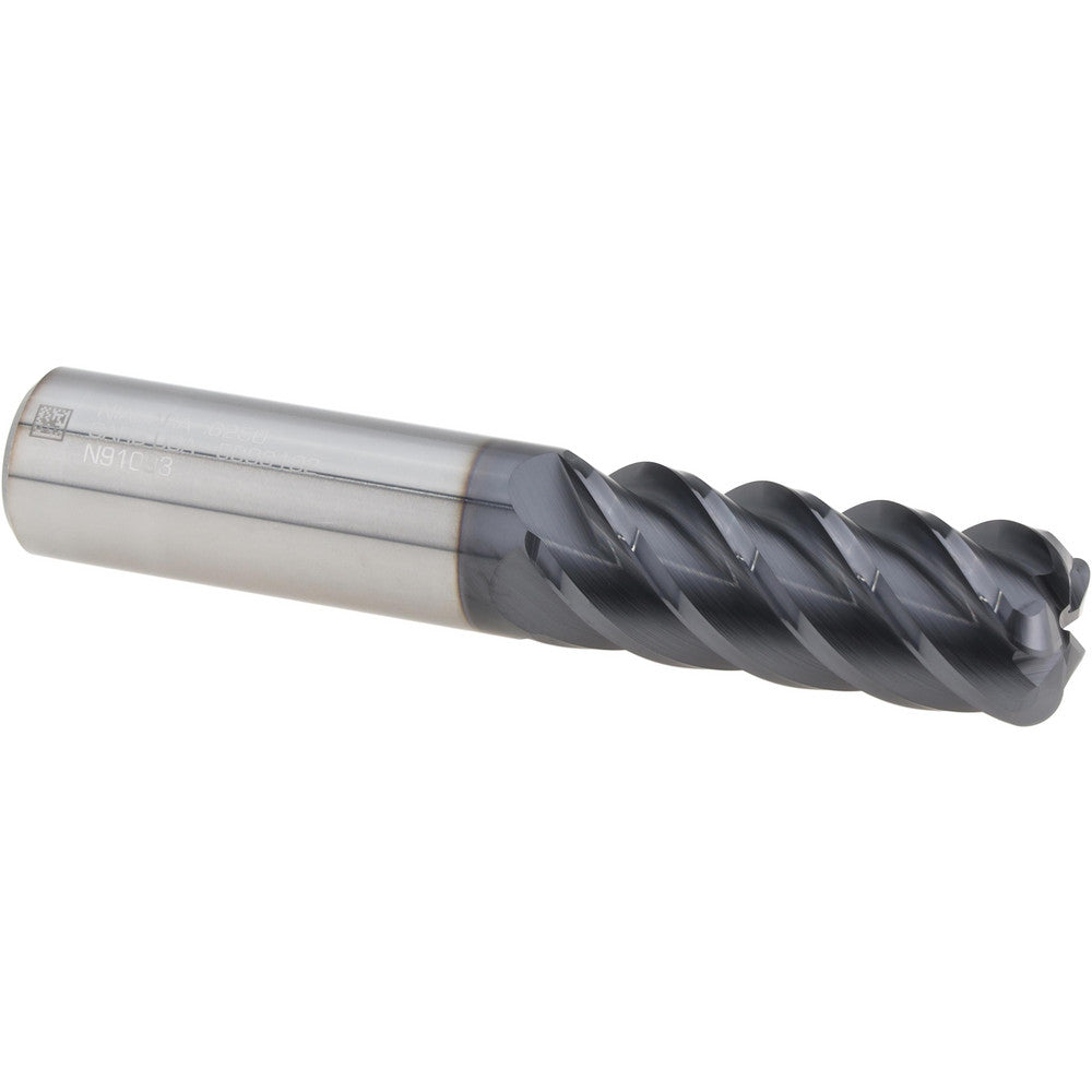 Seco 17007052 Corner Radius End Mill 5/8" Dia, 1-5/8" LOC, 0.1250" Radius, 5 Flute, Solid Carbide