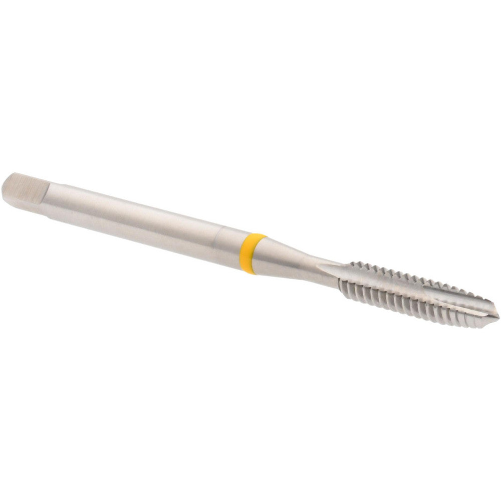 Accupro T2670243 Spiral Point Tap #6-32 UNC, 2 Flutes, Plug Chamfer, 2B Class of Fit, Vanadium High Speed Steel, Bright/Uncoated Coated