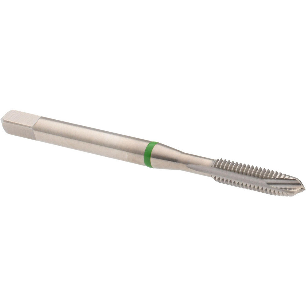 Accupro T2660244 Spiral Point Tap M4x0.7 Metric Coarse, 3 Flutes, Plug Chamfer, 6H Class of Fit, Vanadium High Speed Steel, Bright/Uncoated Coated