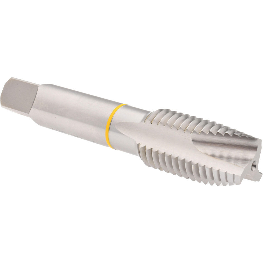 Accupro T2670782B Spiral Point Tap 1-8 UNC, 3 Flutes, Plug Chamfer, 2B Class of Fit, Vanadium High Speed Steel, Bright/Uncoated Coated