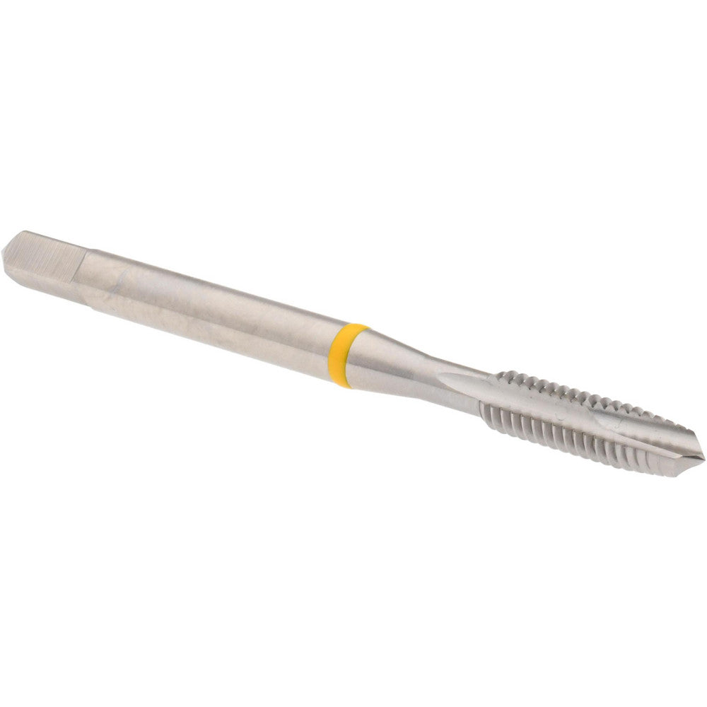 Accupro T2670283 Spiral Point Tap #8-32 UNC, 2 Flutes, Plug Chamfer, 2B Class of Fit, Vanadium High Speed Steel, Bright/Uncoated Coated