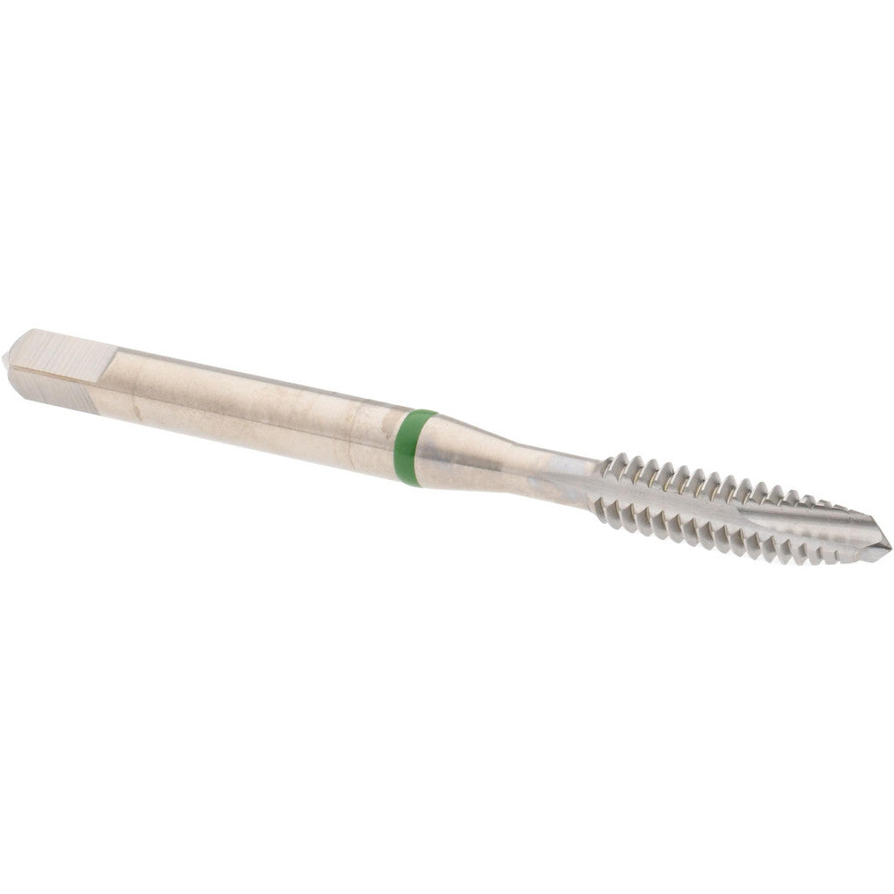 Accupro T2640322B Spiral Point Tap #10-24 UNC, 3 Flutes, Plug Chamfer, 2B Class of Fit, Vanadium High Speed Steel, Bright/Uncoated Coated