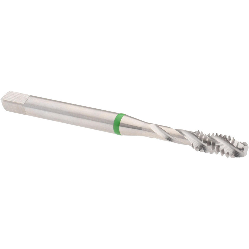 Accupro T2634323 Spiral Flute Tap #10-24, UNC, 3 Flute, Modified Bottoming Chamfer, 2B/3B Class of Fit, Vanadium High-Speed Steel, Bright/Uncoated Finish