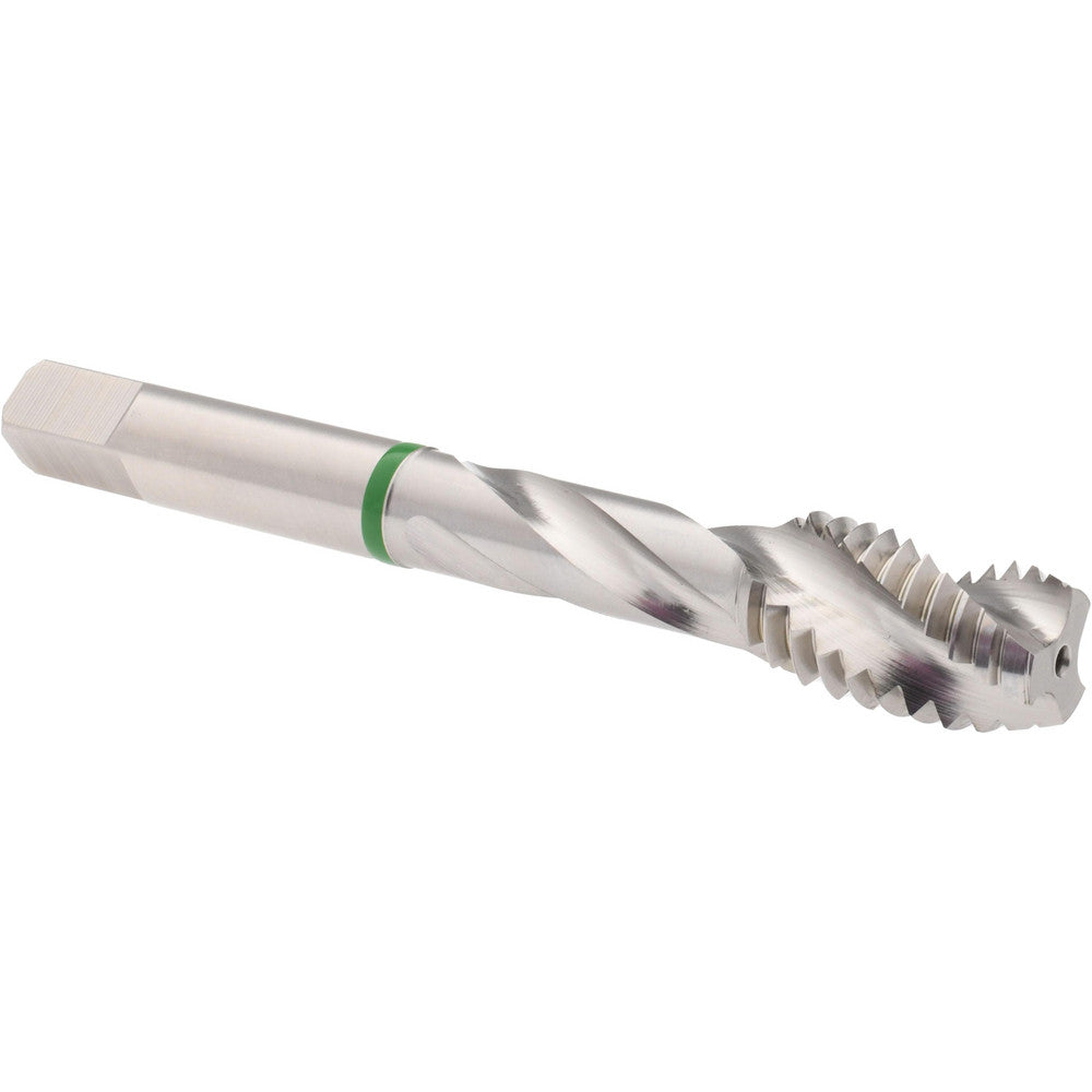 Accupro T2634523 Spiral Flute Tap 7/16-14, UNC, 3 Flute, Modified Bottoming Chamfer, Vanadium High-Speed Steel, Bright/Uncoated Finish