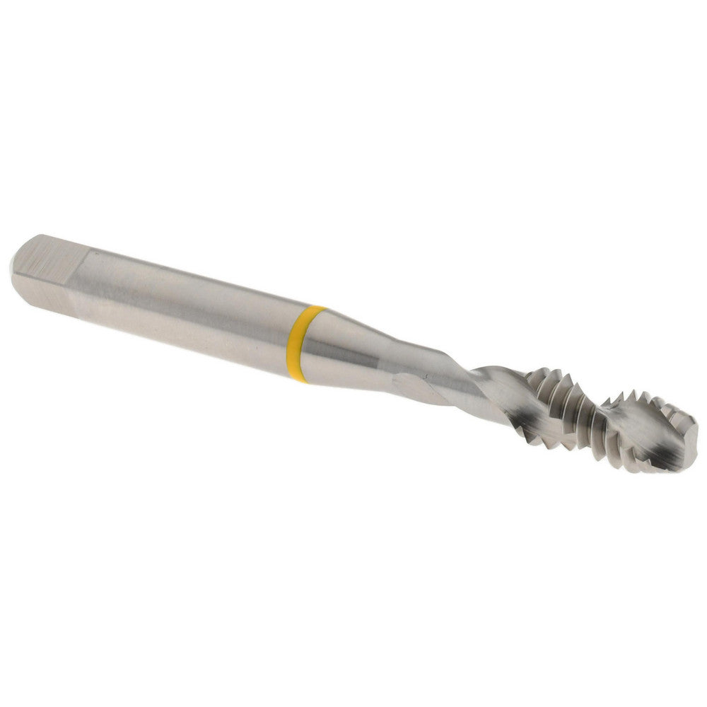 Accupro T2644403 Spiral Flute Tap 1/4-20, UNC, 2 Flute, Modified Bottoming Chamfer, 3B Class of Fit, Vanadium High-Speed Steel, Bright/Uncoated Finish