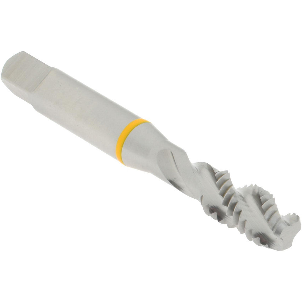 Accupro T2644483 Spiral Flute Tap 3/8-16, UNC, 3 Flute, Modified Bottoming Chamfer, 3B Class of Fit, Vanadium High-Speed Steel, Bright/Uncoated Finish