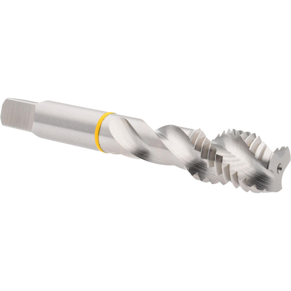 Accupro T2644642B Spiral Flute Tap 5/8-11, UNC, 3 Flute, Modified Bottoming Chamfer, 2B Class of Fit, Vanadium High-Speed Steel, Bright/Uncoated Finish