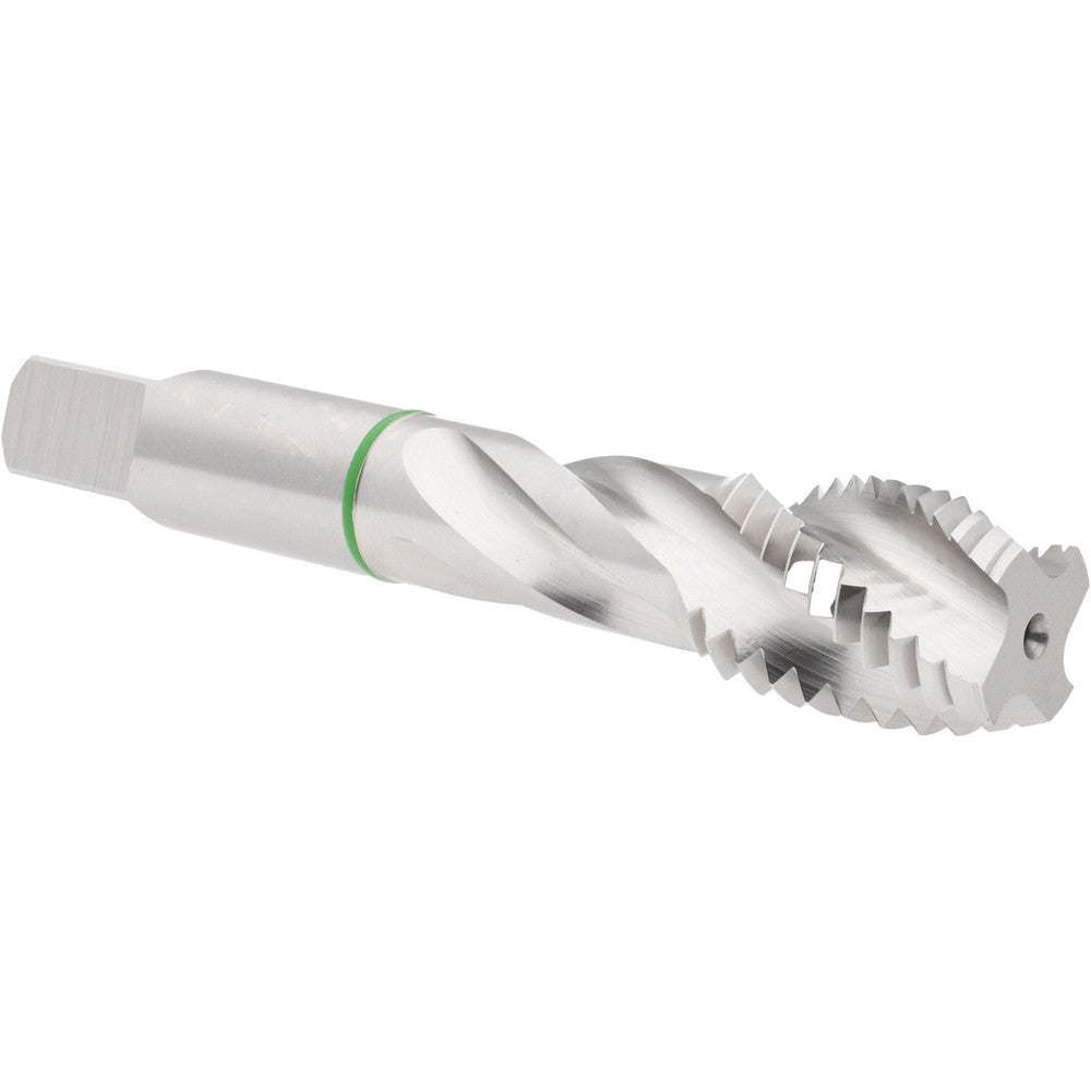Accupro T2634702B Spiral Flute Tap 3/4-10, UNC, 4 Flute, Modified Bottoming Chamfer, 2B Class of Fit, Vanadium High-Speed Steel, Bright/Uncoated Finish
