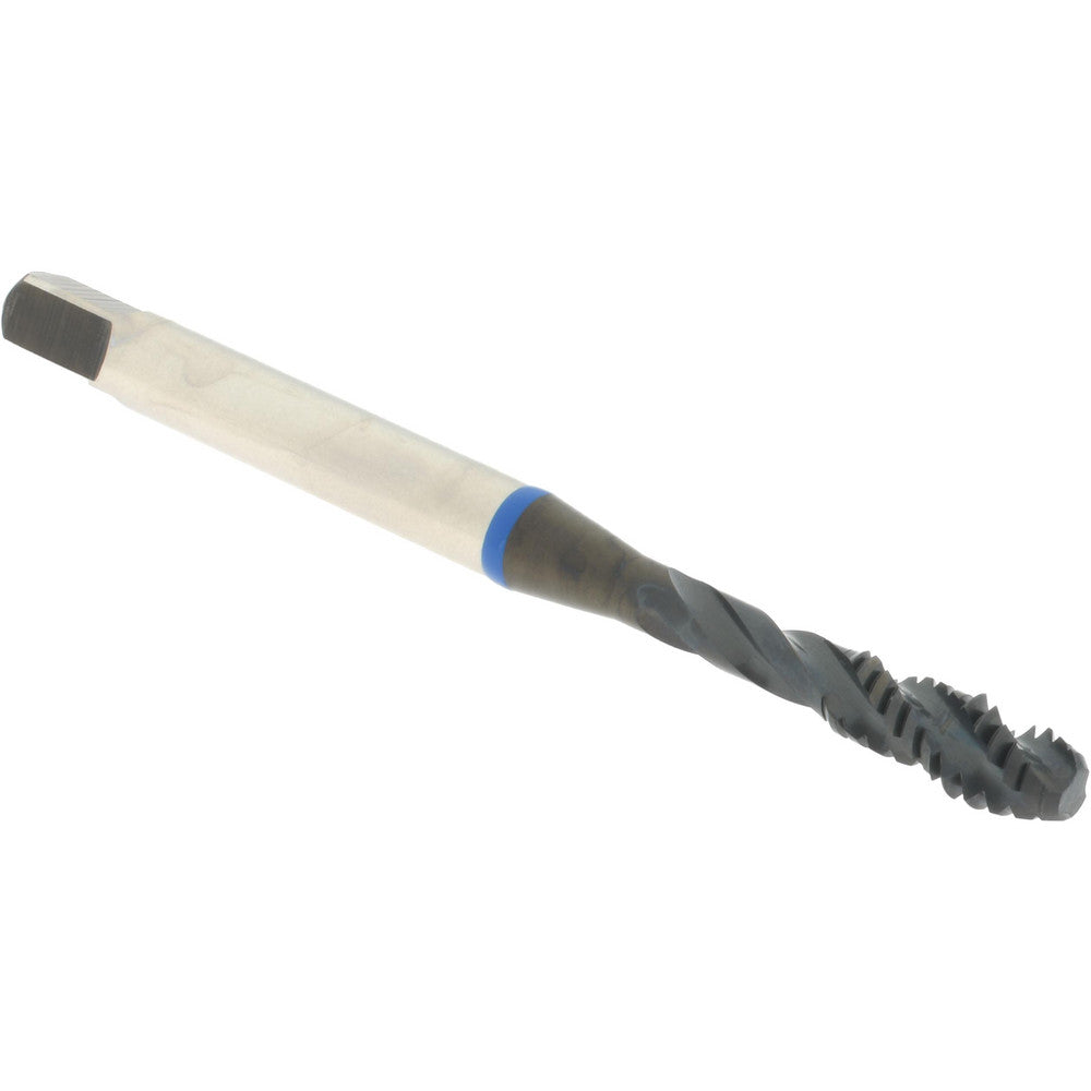 Accupro T1604323 Spiral Flute Tap #10-24, UNC, 3 Flute, Modified Bottoming Chamfer, 2B/3B Class of Fit, Vanadium High-Speed Steel, Steam Oxide Finish