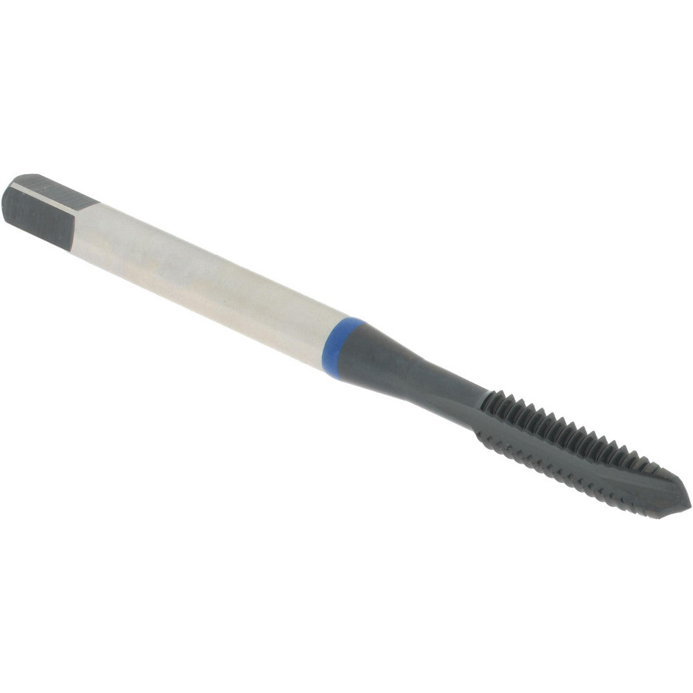 Accupro T1620283 Spiral Point Tap #8-32 UNC, 3 Flutes, Plug Chamfer, 2B Class of Fit, Vanadium High Speed Steel, Oxide Coated