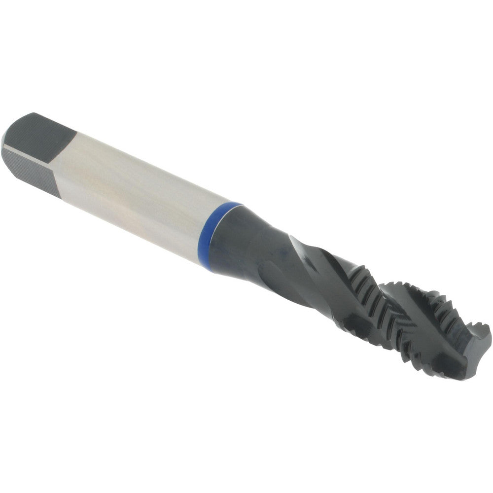 Accupro T1614426 Spiral Flute Tap M10x1.5, Metric Coarse, 3 Flute, Modified Bottoming Chamfer, 6H Class of Fit, Vanadium High-Speed Steel, Steam Oxide Finish