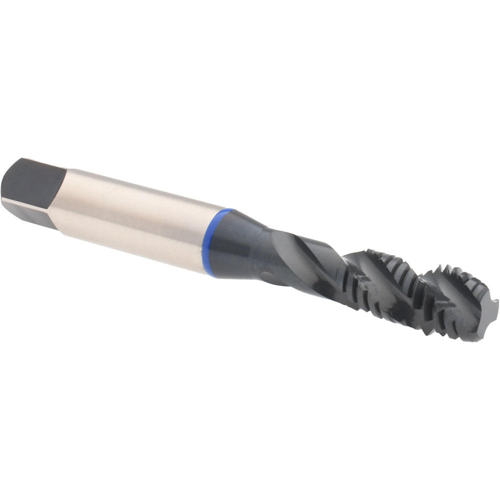 Accupro T1604483 Spiral Flute Tap 3/8-16, UNC, 3 Flute, Modified Bottoming Chamfer, 3B Class of Fit, Vanadium High-Speed Steel, Steam Oxide Finish