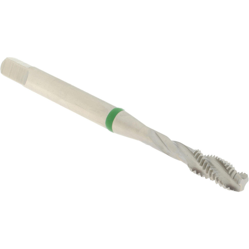 Accupro T2634343 Spiral Flute Tap #10-32, UNF, 3 Flute, Modified Bottoming Chamfer, 2B Class of Fit, Vanadium High-Speed Steel, Bright/Uncoated Finish