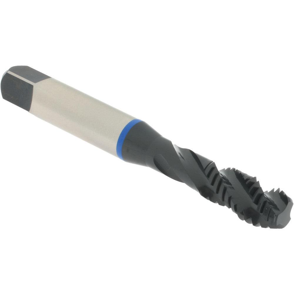 Accupro T1604482B Spiral Flute Tap 3/8-16, UNC, 3 Flute, Modified Bottoming Chamfer, 2B Class of Fit, Vanadium High-Speed Steel, Steam Oxide Finish