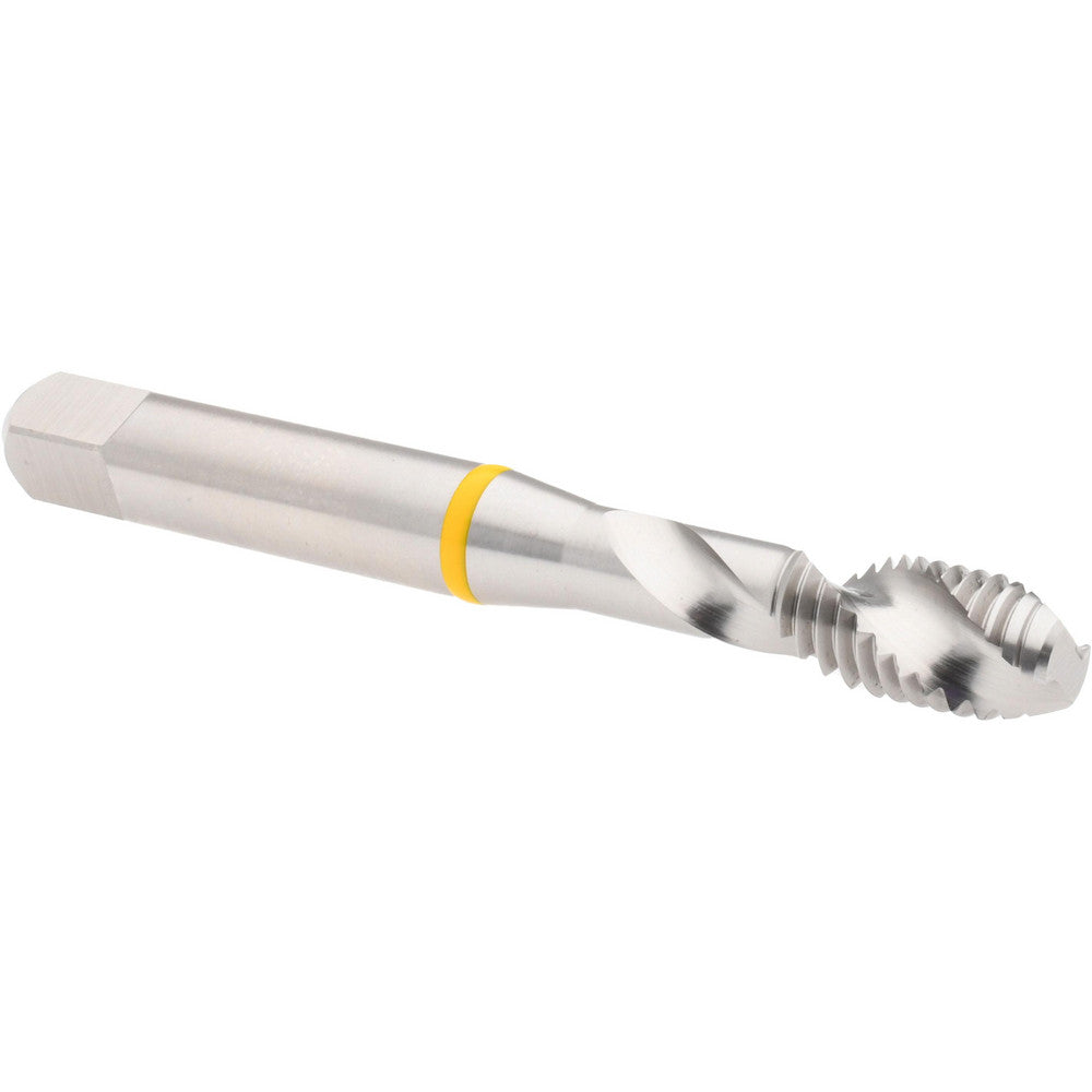 Accupro T2647364 Spiral Flute Tap M8x1.25, Metric Coarse, 2 Flute, Modified Bottoming Chamfer, Vanadium High-Speed Steel, Bright/Uncoated Finish
