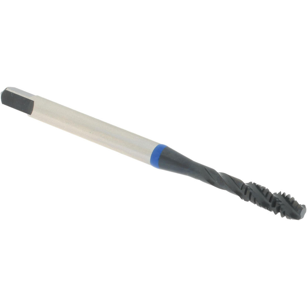Accupro T1604245 Spiral Flute Tap #6-32, UNC, 3 Flute, Modified Bottoming Chamfer, Vanadium High-Speed Steel, Steam Oxide Finish