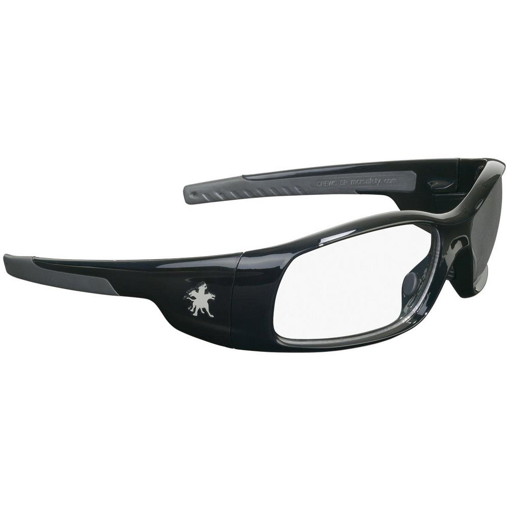 MCR Safety SR110 Safety Glasses Scratch-Resistant, Polycarbonate, Clear Lenses, Full-Framed
