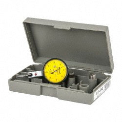 Mitutoyo 513-404-10E Horizontal Dial Test Indicator 0.80 mm Max, 0-40-0 Dial Reading, 0.0080 mm Accuracy, 8.00 microm Accuracy