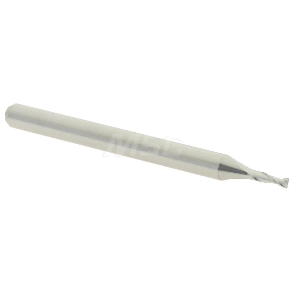 Accupro 15024248 Corner Radius End Mill 0.0469" Dia, 0.1410" LOC, 0.0050" Radius, 2 Flute, Solid Carbide