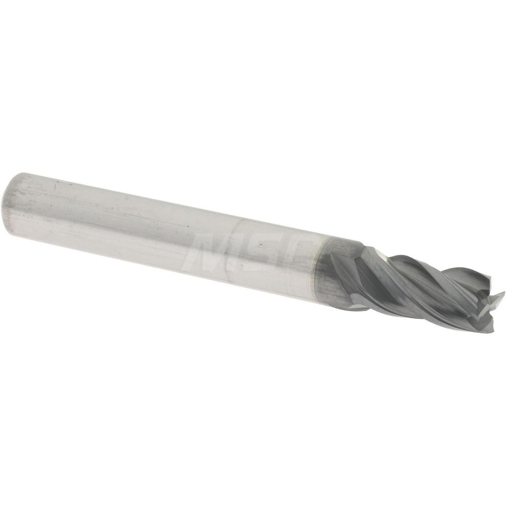 Accupro 95168454 Square End Mill 7/32" Dia, 3/8" LOC, 4 Flute, Solid Carbide