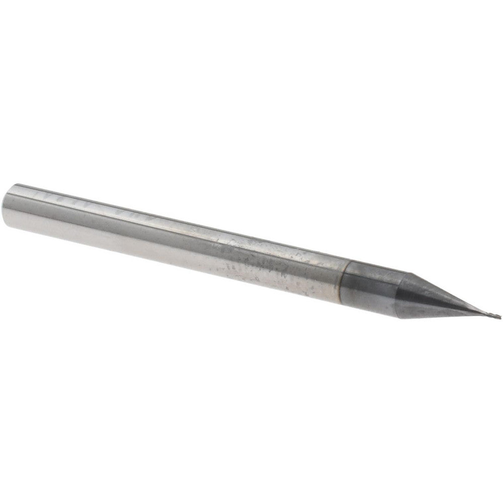 Accupro 14796938 Square End Mill 0.014" Dia, 0.042" LOC, 4 Flutes, Solid Carbide
